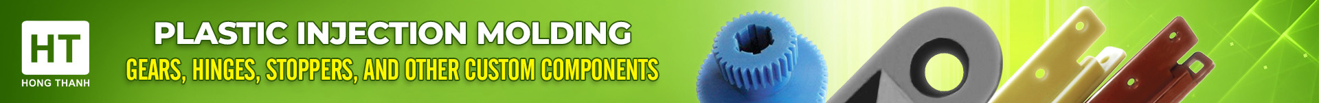 Injection-molded plastic products